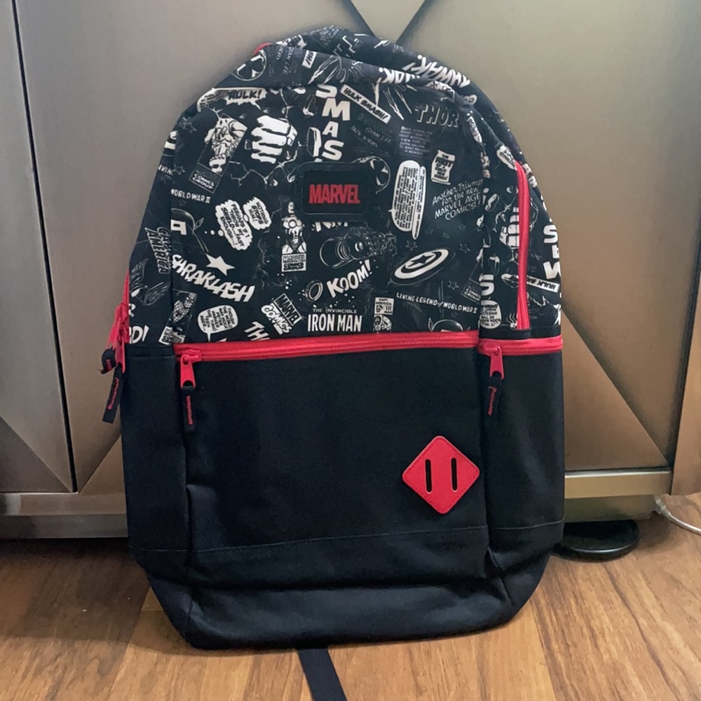 Marvel iron man‎ comic book backpack